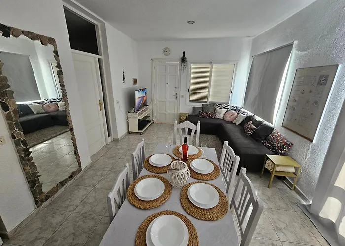 Semesterbostad Oceanic House Punta Del Hidalgo